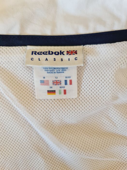 Бомбер, ветровка reebok в стиле 90х