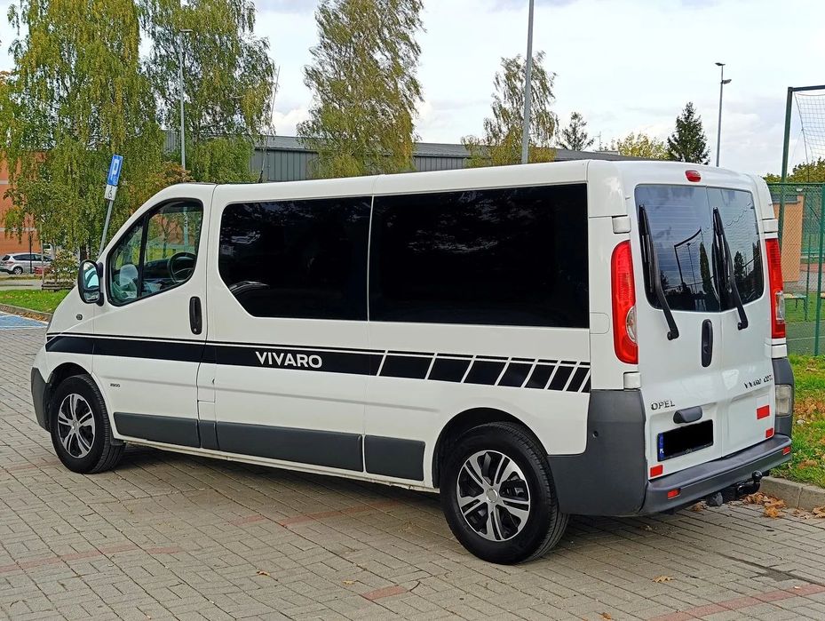 Opel Vivaro 2.0 CDTI 115KM, LONG, Klima, 9 Osób, Najlepszy Silnik !, Zadbany !