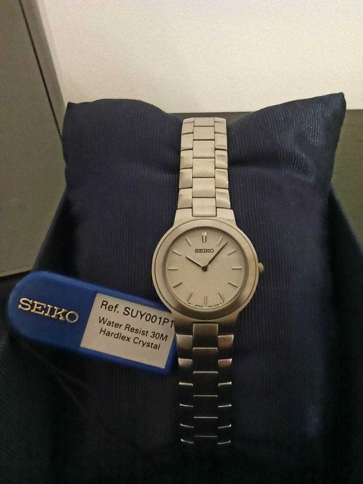 Relógio de Pulso (Seiko SUY001P1, Novo e Original)