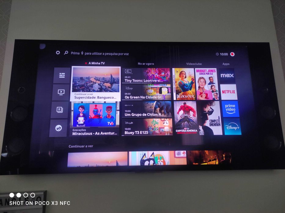 TV Sony KD-XD559305C (defeitos) Col./som integrado(tweet,mid,woofer)64551199353857122