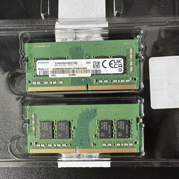 Оперативна памʼять Samsung 16 GB DDR4 SO-DIMM 2933 MHz