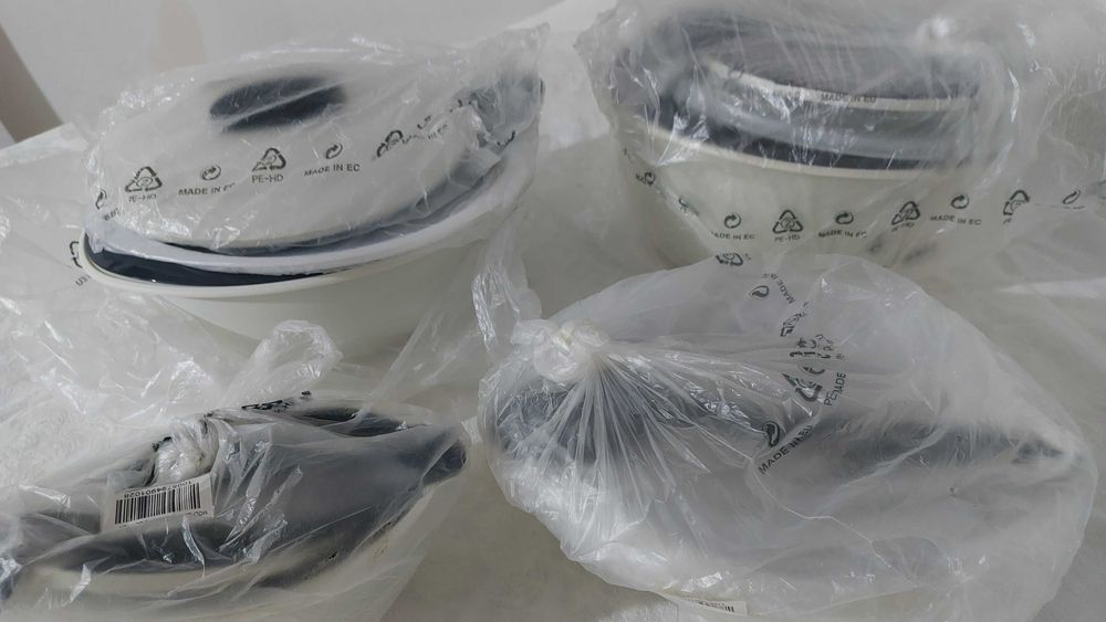 Conjunto 4 Tupperwares térmicos