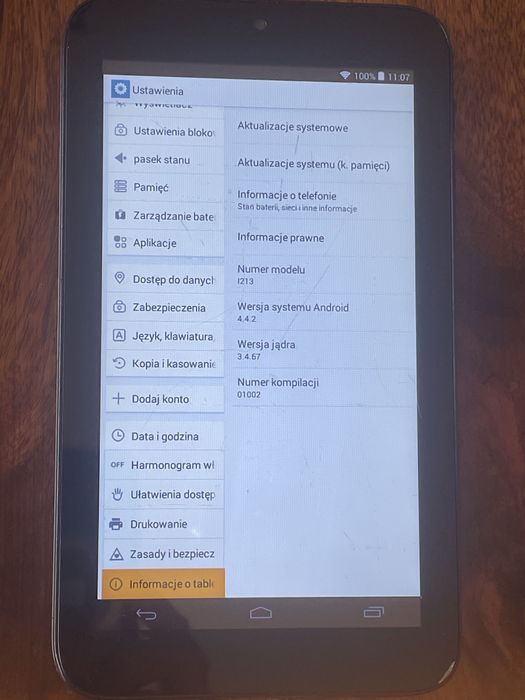 Tablet Alcatel Pixie 7 - Kraków