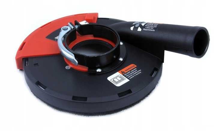 Osłona przeciwpyłowa z adapterem do szlifierki 125 mm