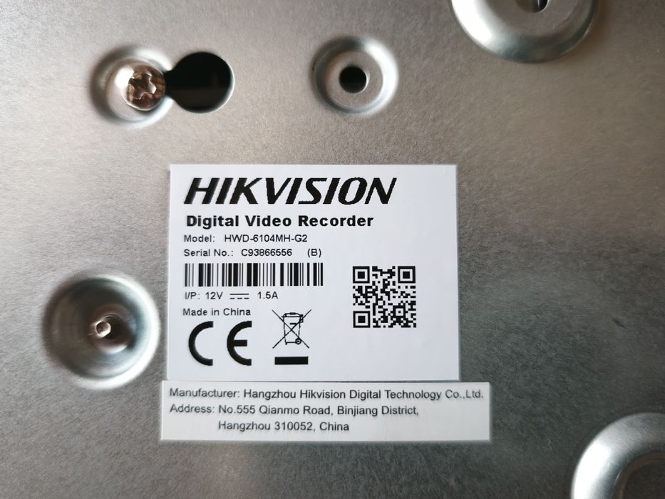 Gravador HDR hikvision