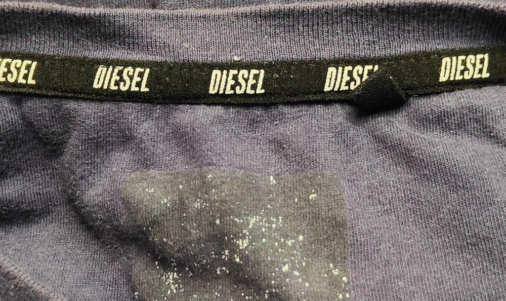 Wr) DIESEL oryginalna koszulka t-shirt Roz.L
