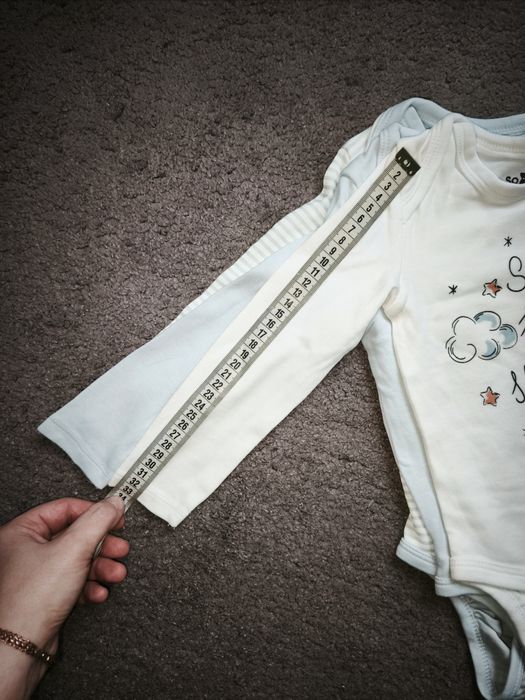 Комплект боді з 3х шт.  із довгим рукавчиком Pepco