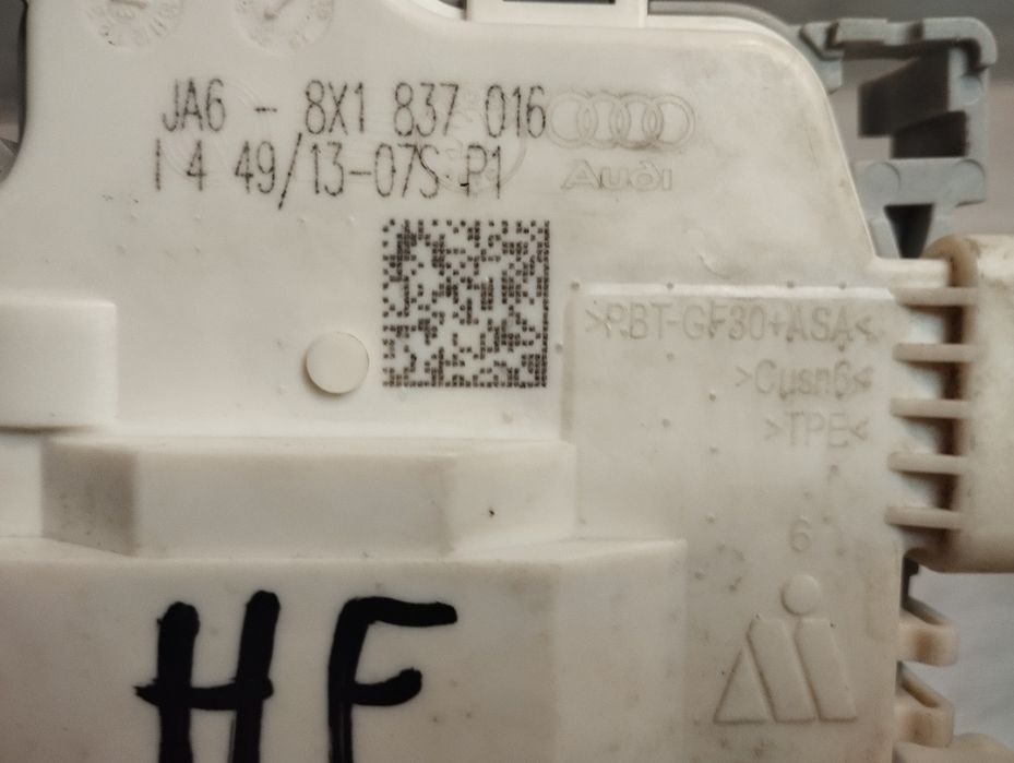 Zamek drzwi PRAWY PRZÓD AUDI ] 22ovoko