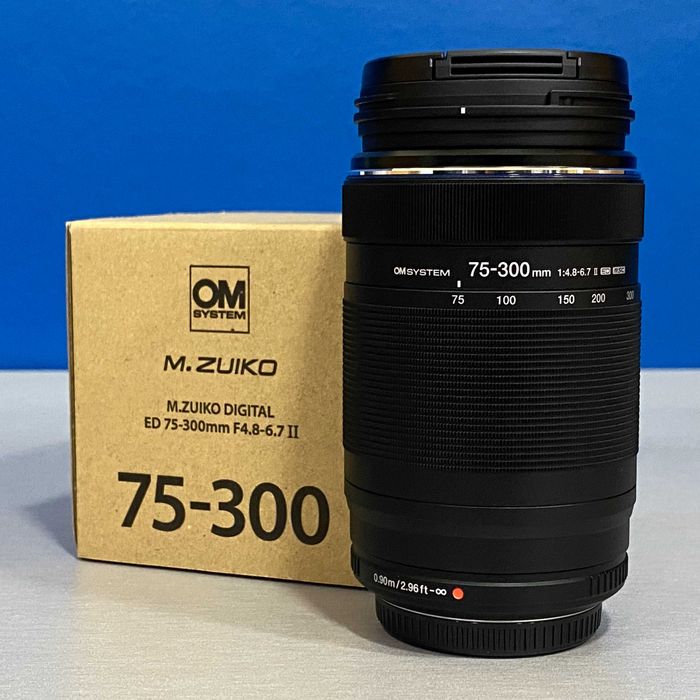 OM System M.Zuiko Digital 75-300mm f/4.8-6.7 II ED MSC (NOVA)