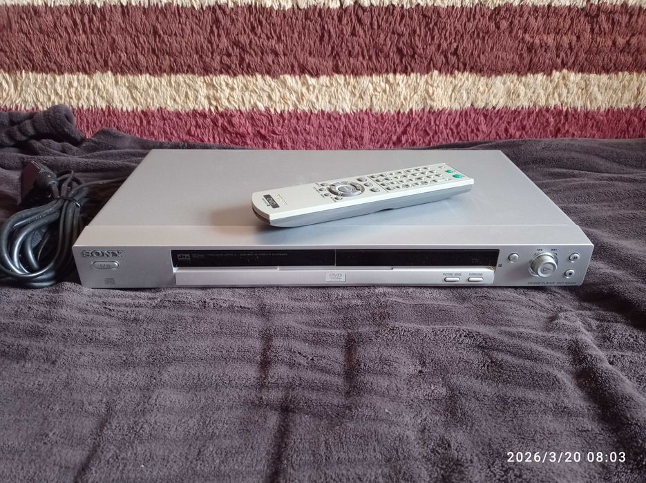 Odtwarzacz DVD CD Sony pilot kabel