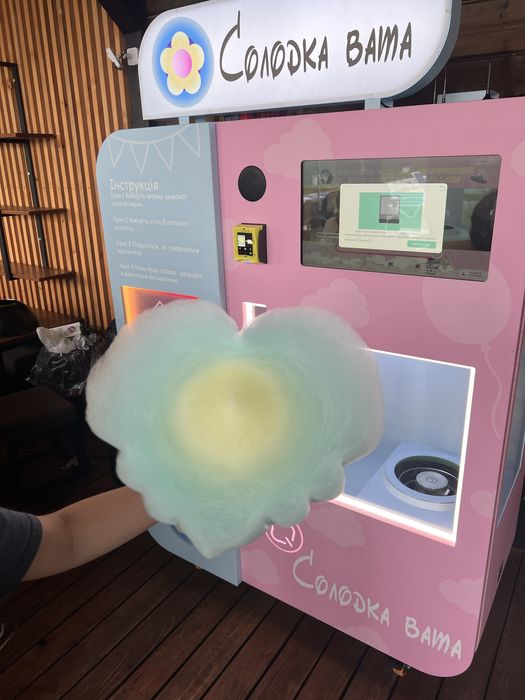 Вендінговий апарат солодкоі вати