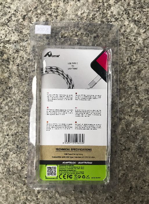 Type-C to Lightning Adapter (iPhone / iPad / iPod) - New64586286195969122