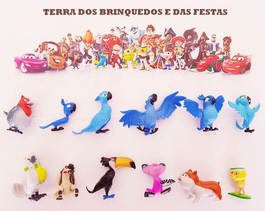 Conjunto 12 pcs Rio - Filme Rio (Portes Incluidos)