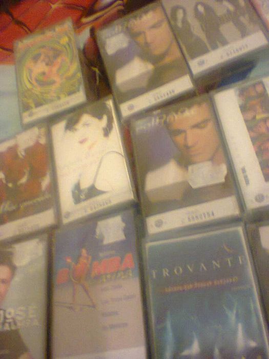 Lote de 62 cassetes de musica portuguesa se