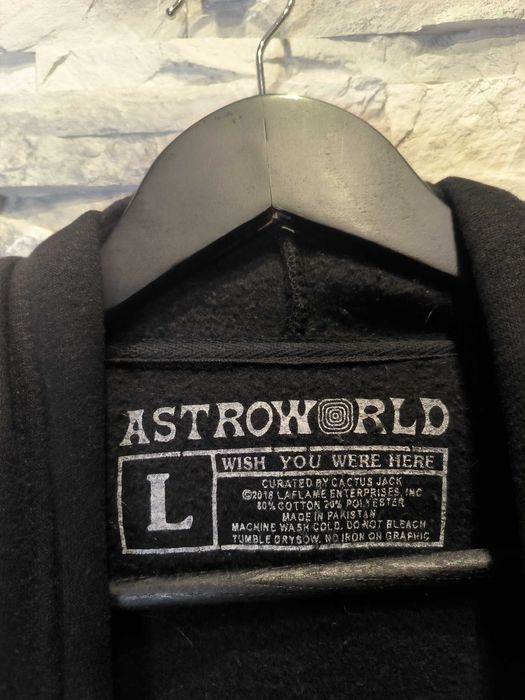 Bluza z Kapturem Travis Scott Astroworld Thrills and Chills Independen