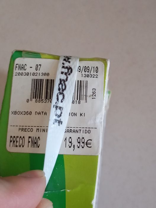 Cabo dados Xbox 360 selado