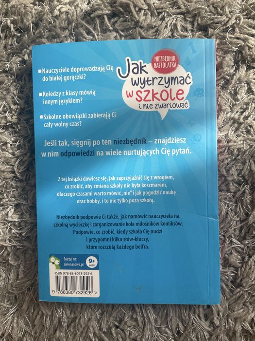 Książka jak wytrzymać w szkole i nie zwariować