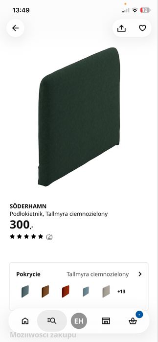 Soderhamn podłokietnik