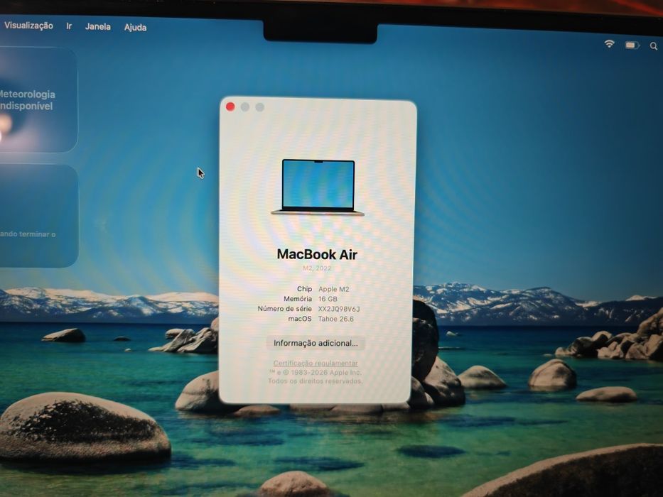 Troco/Vendo MacBook Air M2 16/512gb com caixa e acessórios!