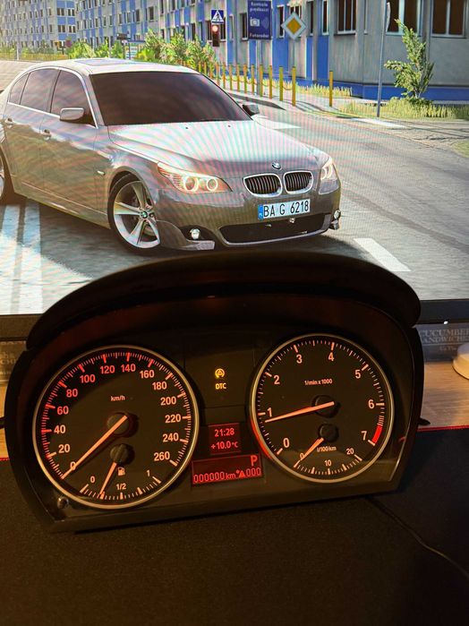Licznik do komputera z BMW E90 Benzyna
