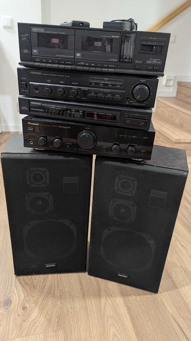 Amplificador Pioneer + Kenwood System 36