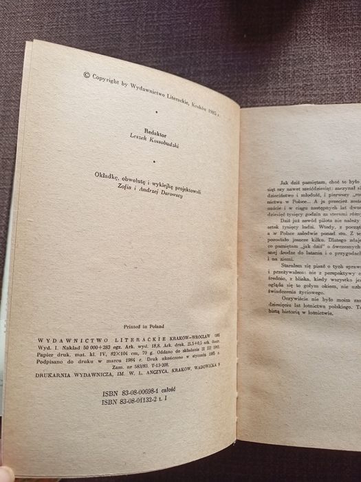 Książki Meissnera Wspomnienia Pilota 1985