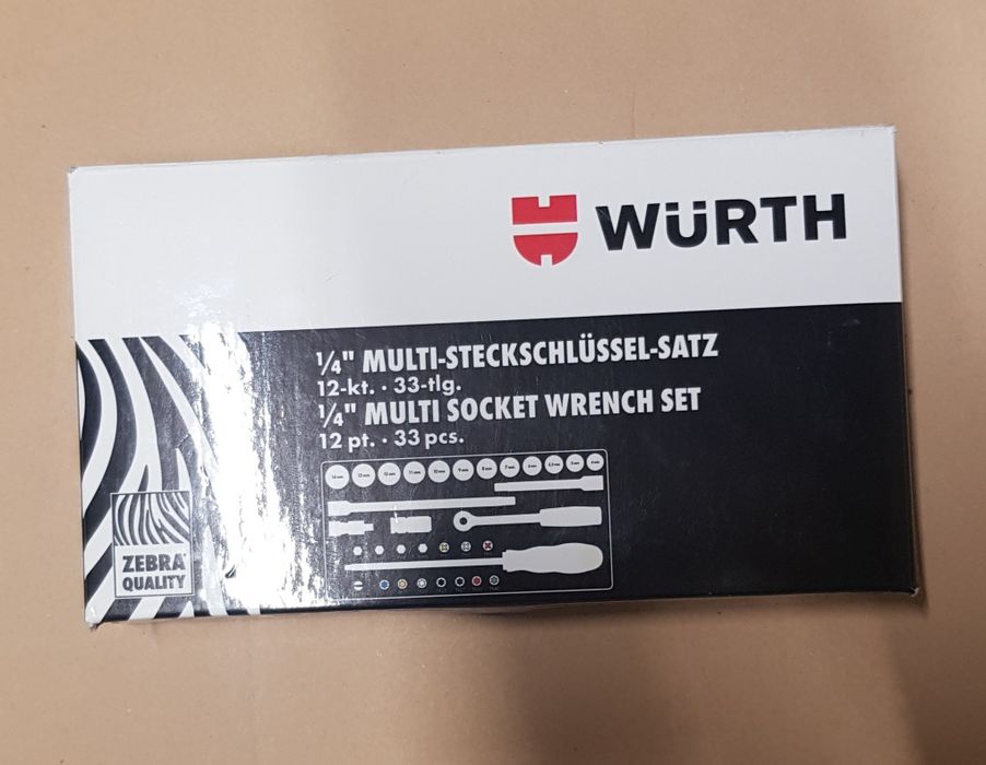 Zestaw  kluczy Würt  33 elementy