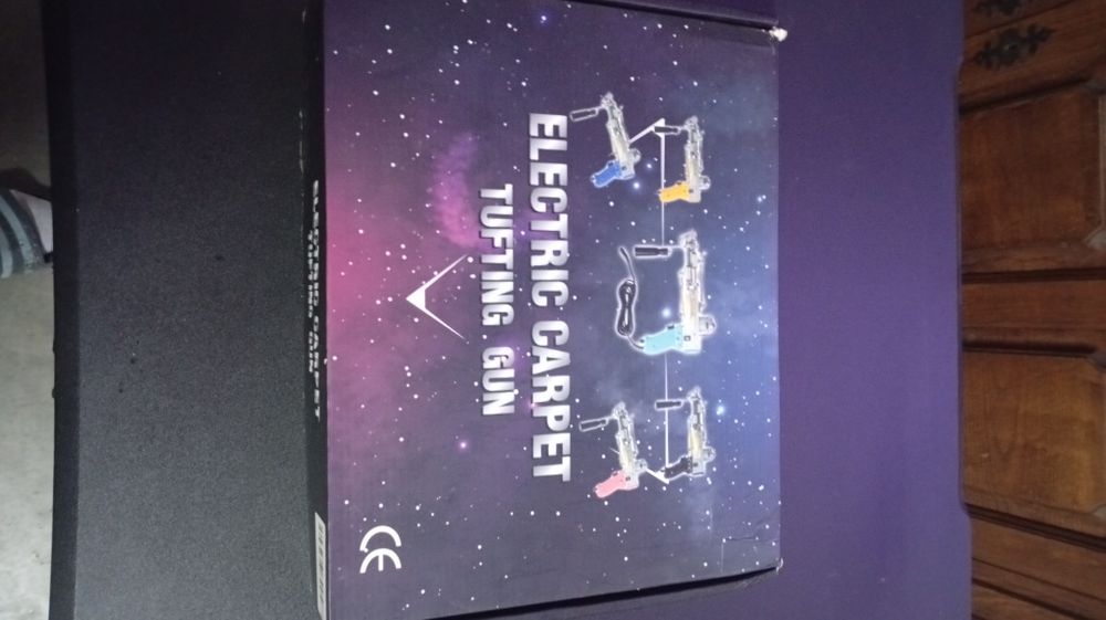 Kit Completo de Tufting + Tela 1,60x2m