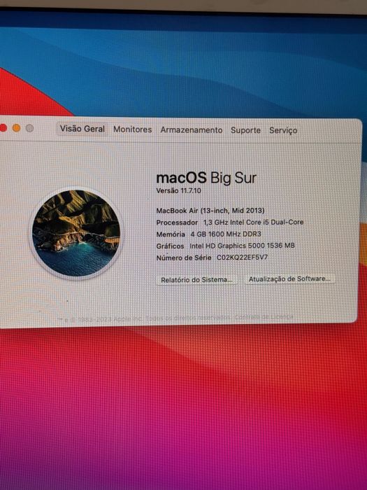 MacBook Air 13" (Mid 2013) Ideal para Estudo e Trabalho