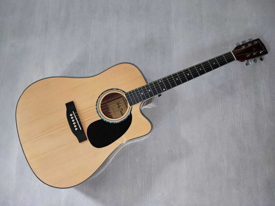 Harley Benton D-120CE NT nowa gitara elektroakustyczna- ustawiona!