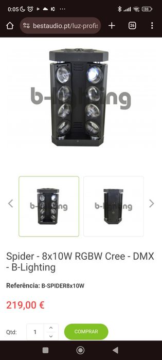 Luzes para festa / Equipamento para Dj