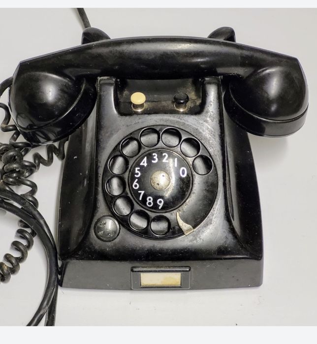 Telefon ebonitowy/ bakelitowa