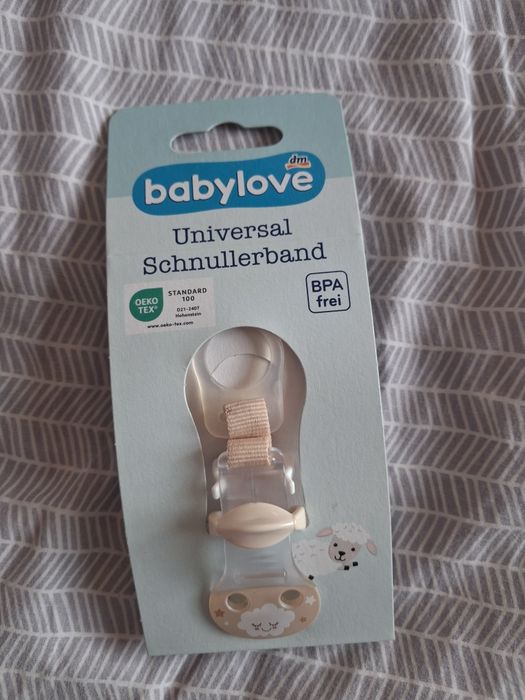 Тримач кліпса ремінець для пустушки babylove