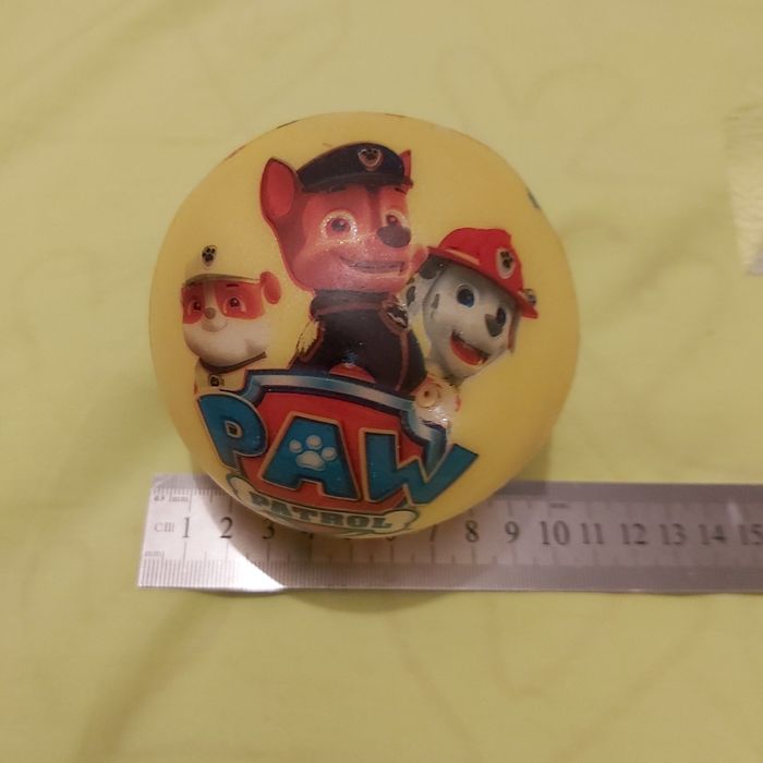 Мячик из экологического материала