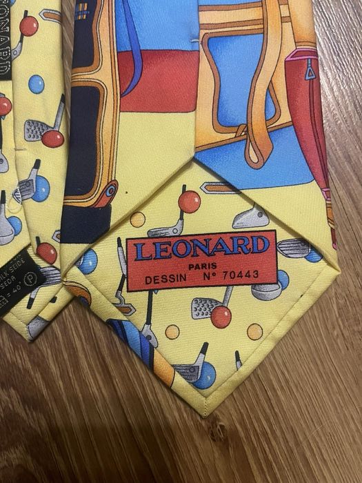 Краватка, галстук Leonard Paris