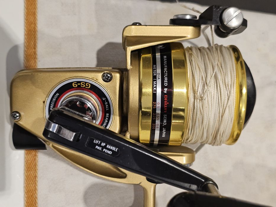 Daiwa gs9 gold  made in japan 2unidades com caixas