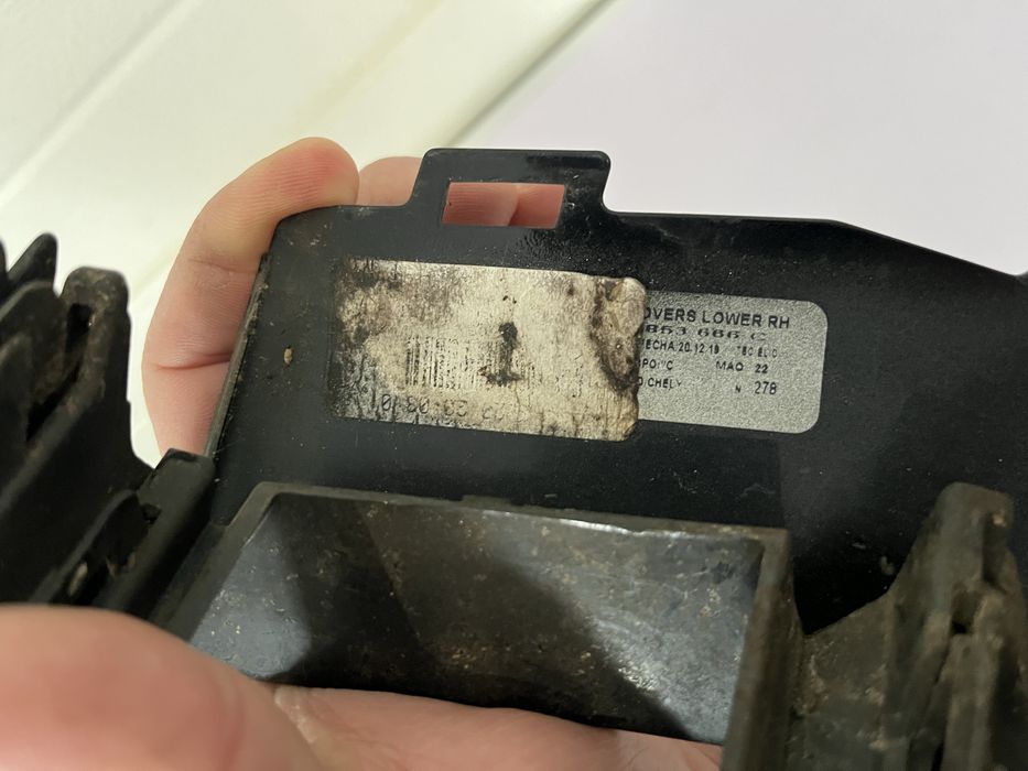 Накладка бампера tiguan 2 rline 2020 r