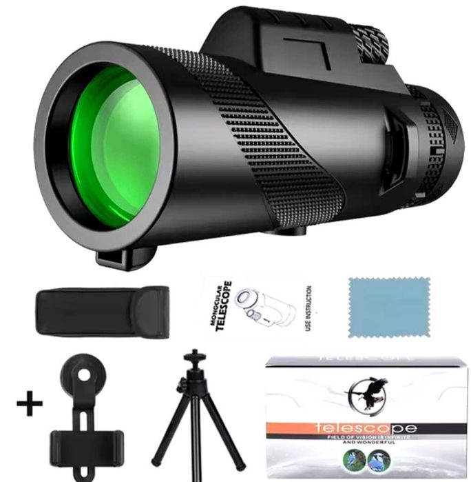 Телескоп монокуляр труба 7 крат повний комплект тринога та адаптер