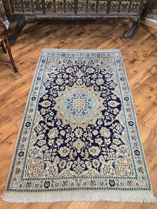 Perski Dywan Nain Vintage Ręcznie Tkany Wełniany 92x145cm - Persopolis
