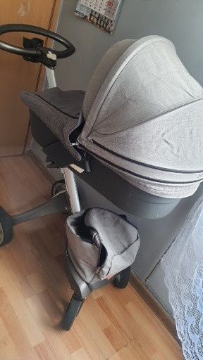 Sokke wózek 2w1 zadbany