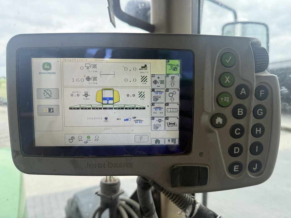 Opryskiwacz  John Deere M724 - Pierwszy właściciel