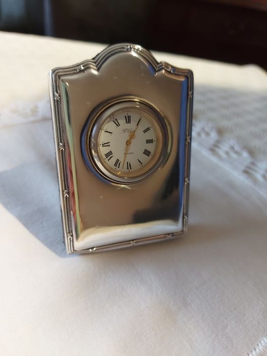 Relógio em Prata R. Carr, Made In England.