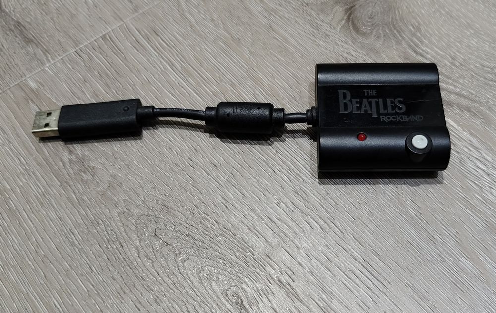 Dongle Beatles Rock band guitarra PS3