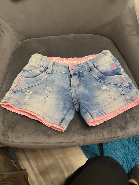 Spodenki 116 dla dziewczynki