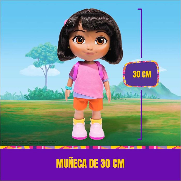Boneca Dora Aventureira Canta e Explora (Nova/Caixa Danificada)