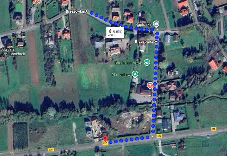 Działka budowlana Brzezówka, gm. Hyżne 9.5ar , uzbrojona
