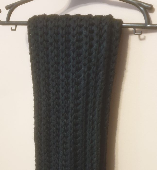 Szalik zimowy H&M 250 cm czarny