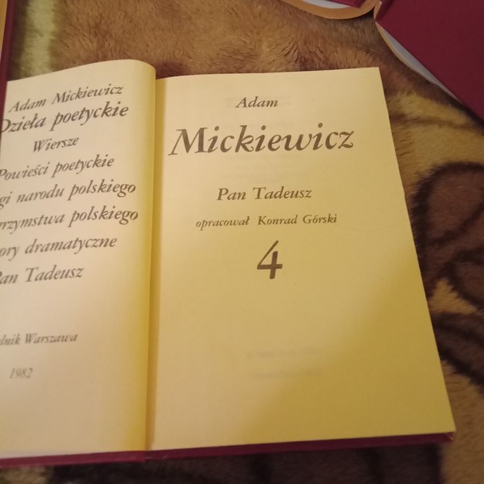 Adam Mickiewicz Dzieła