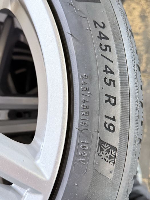 5/112R19 Диски Mercedes S-class W222 R19 + датчики 245/45/19 Michelin