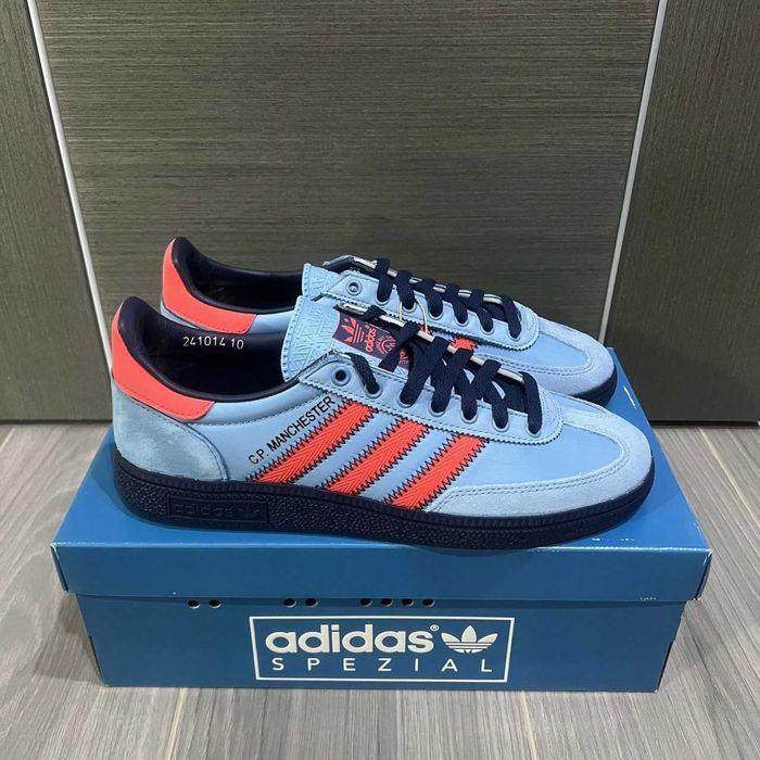 Кросівки Adidas x C.P. Company GT Manchester (41-44) / Адідас Сіпі Компані сині зашмеві / Spezial кеди